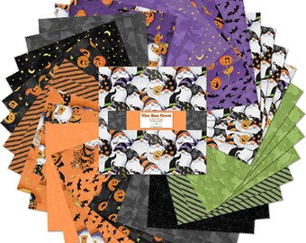 The Boo Crew 10 Karat Crystals *Layer Cake - 42 Pieces* By: Susan Winget - Wilmington Fabrics