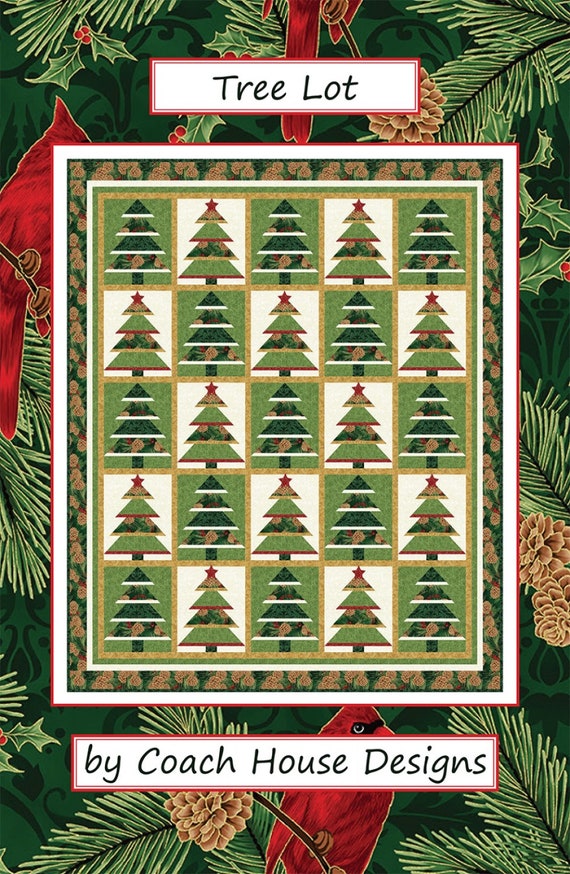 Tree Lot quilt Pattern By Barbara Cherniwehan Coach House Etsy