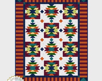 Southwest Inspiration *Quilt Pattern* From: Quilt Fox Designs