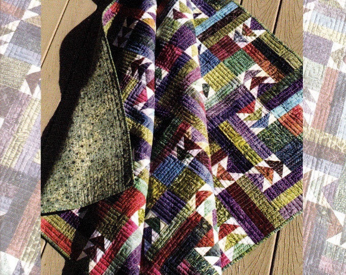 Tatami pieced Quilt Pattern From Beyond the Reef Etsy