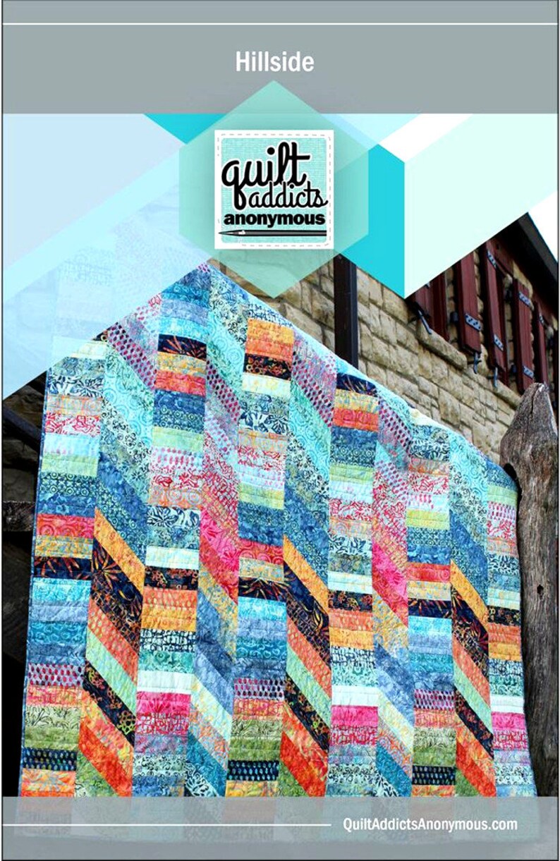 HILLSIDE quilt Pattern By Stephanie Soebbing of Quilts Etsy