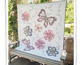 Butterfly Garden *Quilt Pattern* From: Chenille-It Blooming Bias