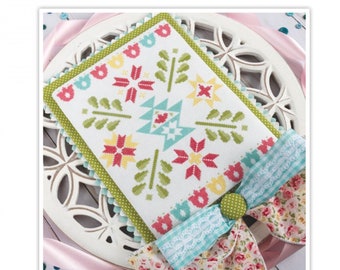 Fresh Cut *Counted Cross Stitch Pattern* By: Lori Holt of Bee In My Bonnet Co