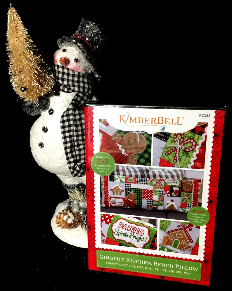 Ginger's Kitchen Bench Pillow EMBELLISHMENT KIT By Etsy