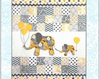 Mommy & Me  *Pieced and Applique Baby Quilt Pattern*   By: Colette Belt