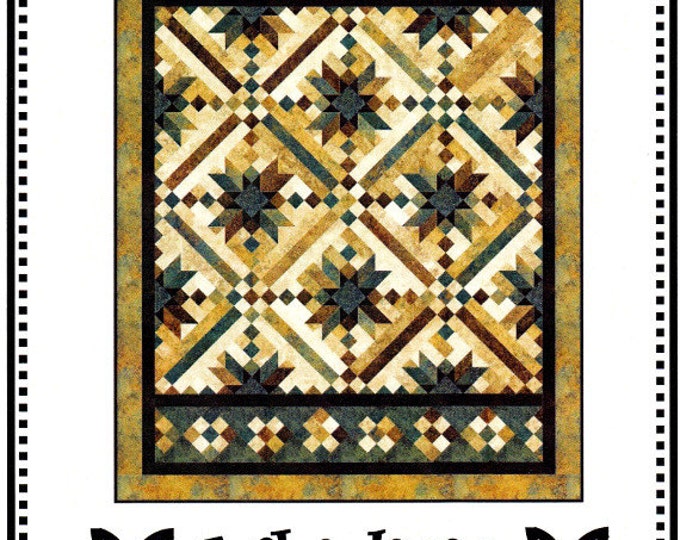 Smokey River quilt Pattern By Chris Hoover Whirligig Designs Etsy