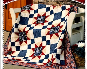 Stars of Victory *Quilts of Valor Pattern*  By: Jennifer Bosworth - Shabby Fabrics