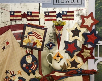 Easy Does It Patriotic *Softcover Project Book* By: Nancy Halvorsen - Art to Heart