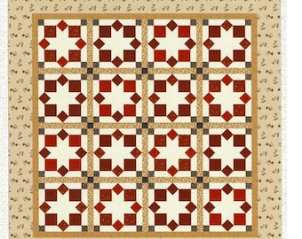 Americana Stars *Pieced Quilt Pattern* By: Stacy West - Buttermilk Basin