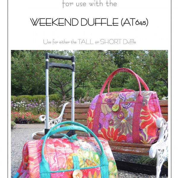 Metal Stays (Size A) *Fits - Weekend Duffle & Giant Poppins Bag Patterns* From: Aunties Two