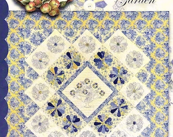 Susan's Dresden Garden *Hand Embroidery & Quilt Pattern* From: Crabapple Hill Studio