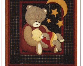 Baby Bear *Wall Quilt Kit - Pattern, Fabric & Batting* By: Rachel T. Pellman - Rachel's of Greenfield