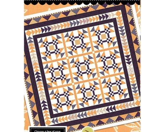 All Hallow's Eve Medallion *Quilt Pattern* By: Joanna Figueroa - Fig Tree & Co.