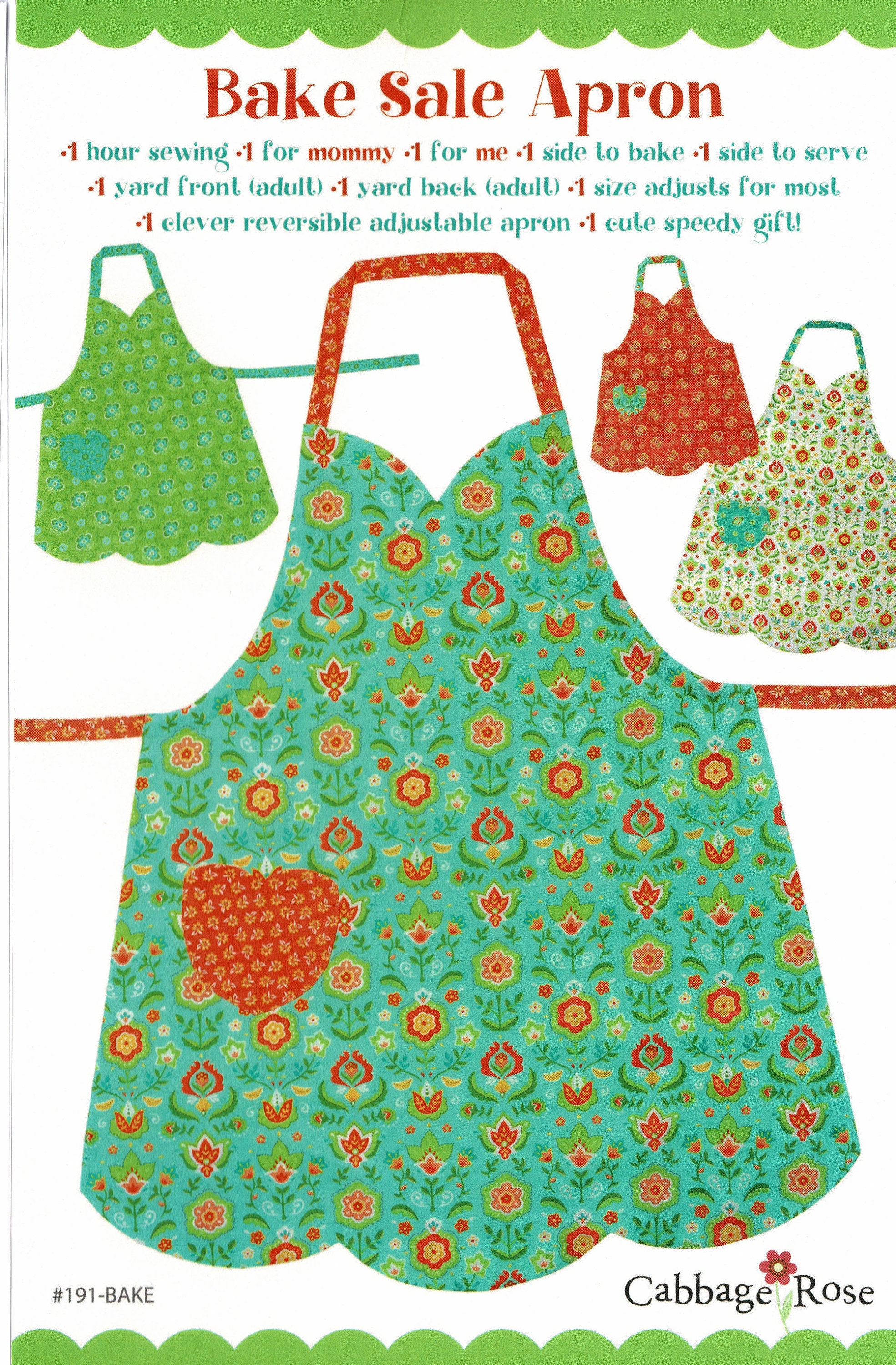 Mommy and Me Apron Sewing Pattern