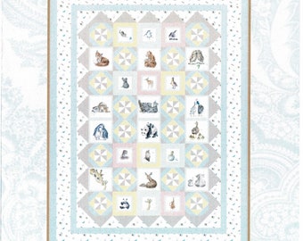 Nature's Babies *Panel Quilt Pattern* From: Bound To Be Quilting