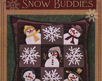 Snow Buddies *Applique Winter Pillow Pattern* By: Norma Whaley - Timeless Traditions