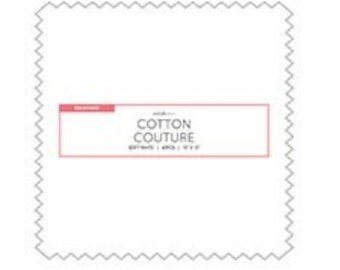 Cotton Couture - Soft White *Layer Cake - 42 Pieces* By: Michael Miller Fabrics