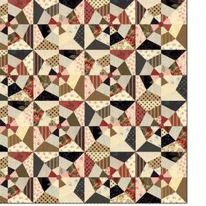 Viewpoint Layer Cake Friendly Quilt Pattern By: Edyta Sitar Laundry Basket Quilts image 1