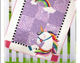 Urbi Unicorn *Applique Quilt Pattern* By: Deb Grogan - The Quilt Factory