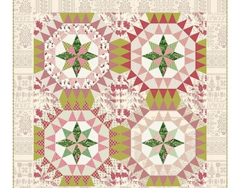 Noel Star *Pieced Quilt Pattern* By: Edyta Sitar - Laundry Basket Quilts