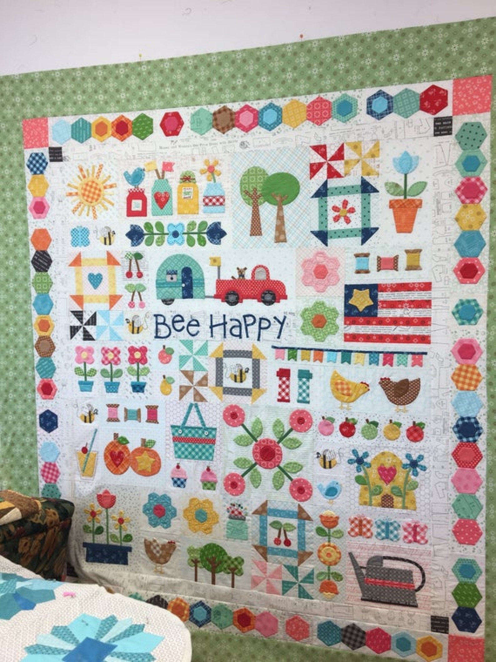 Bee Happy Quilt spiralbound Book By Lori Holt of Bee in My Etsy