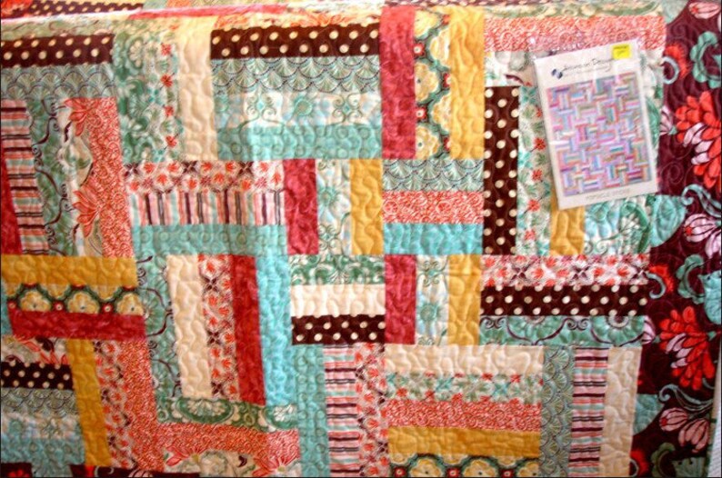 Popsicle Sticks quilt Pattern Jelly Roll Friendly By Etsy