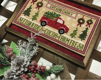 Christmas Tree Farm  *Counted Cross Stitch Design*   By: Kate Rogers - Primrose Cottage Stitches