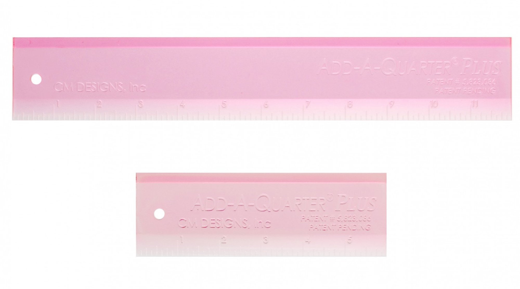 Add-A-Quarter PLUS Ruler - 12 Inch