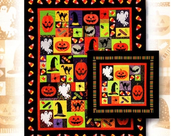 Halloween Fun *Machine Embroidery Quilt on CD  * By: Lunch Box Quilts