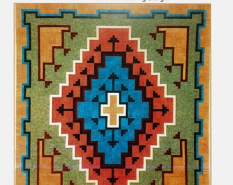 Burntwater *Native American Rug Design - Quilt Pattern* By: J. Michelle Watts