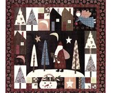 Santa Claus Lane Christmas Folk Art Quilt Pattern By Jan Patek