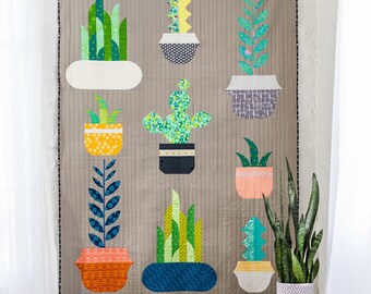 Plant Life *Wonder Curve Quilt Pattern* From: Sew Kind of Wonderful