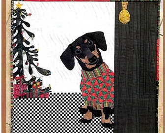 Naughty or Nice? *Wall Hanging Pattern* From: Trouble & Boo Designs