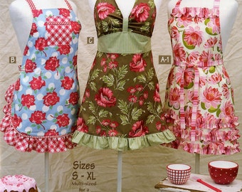 More Retro Aprons *Softcover Pattern Book*  By: Cindy Taylor Oates - Taylor Made Designs