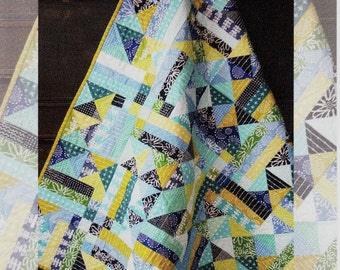 Hang Ten (Toes On The Nose) *Quilt Pattern - Layer Cake Friendly" From: Beyond The Reef