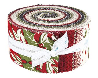 Christmas At Buttermilk Acres *Jelly Roll - 40 Pieces*   By: Stacy West of Buttermilk Basin