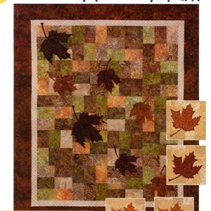 Hint of Fall  *Fat Quarters Anonymous Quilt Pattern* By: Daniela Stout