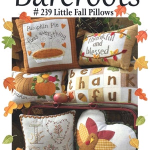 Bareroots 235 Little Halloween Pillows Ptrn, Bareroots 235 Little Halloween Pillows Ptrn,