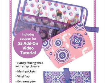 Glo and Go - Essentials Wrap & Bag *Sewing Pattern* Carry your essentials wherever you roam! From: by Annie