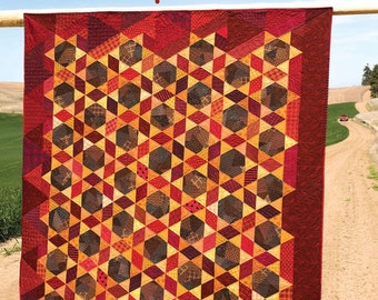 Down this Country Road *Softcover Quilt Pattern Book* By: Janet Nesbitt of One Sister Design