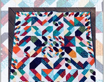 Fractured *Quilt Pattern - Fat Quarter Friendly* From: Beyond The Reef