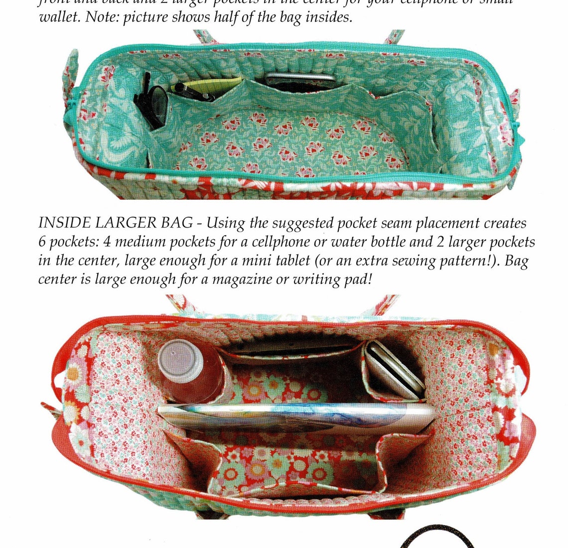 Little Poppins Bag new Design pattern Stays From: - Etsy