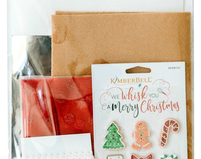 Ginger's Kitchen bench Pillow Embellishment Kit From Kimberbell Etsy