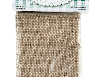 Vintage Cloth Prairie *20 Count CORK Fabric* By: Lori Holt