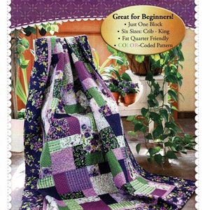 Easy as ABC and 123 *Great Beginner Quilt Pattern* From: Shabby Fabrics