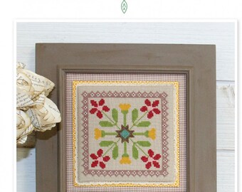 Prim Stitch Series #5 - Beauty & Simplicity *Counted Cross Stitch Pattern* From: It's Sew Emma