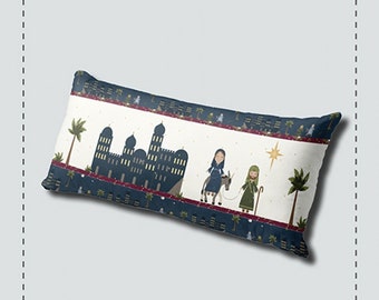 No Room at the Inn Bench Pillow Pattern *Sewing Version* By: Jennifer Long - Bee Sew Inspired