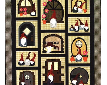 Gno Buddies *Applique Quilt Pattern* By: Sindy Rodenmayer - FatCat Patterns