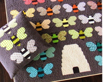 Beehive *Quilt & Pillow Pattern* By: Elizabeth Hartman