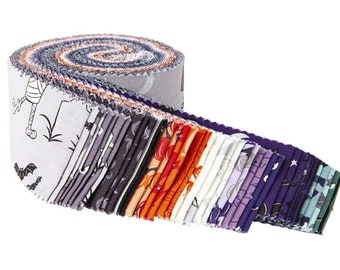 Spooky Hollow *Jelly Roll - 40 Pieces* By: Melissa Mortenson - Riley Blake Designs